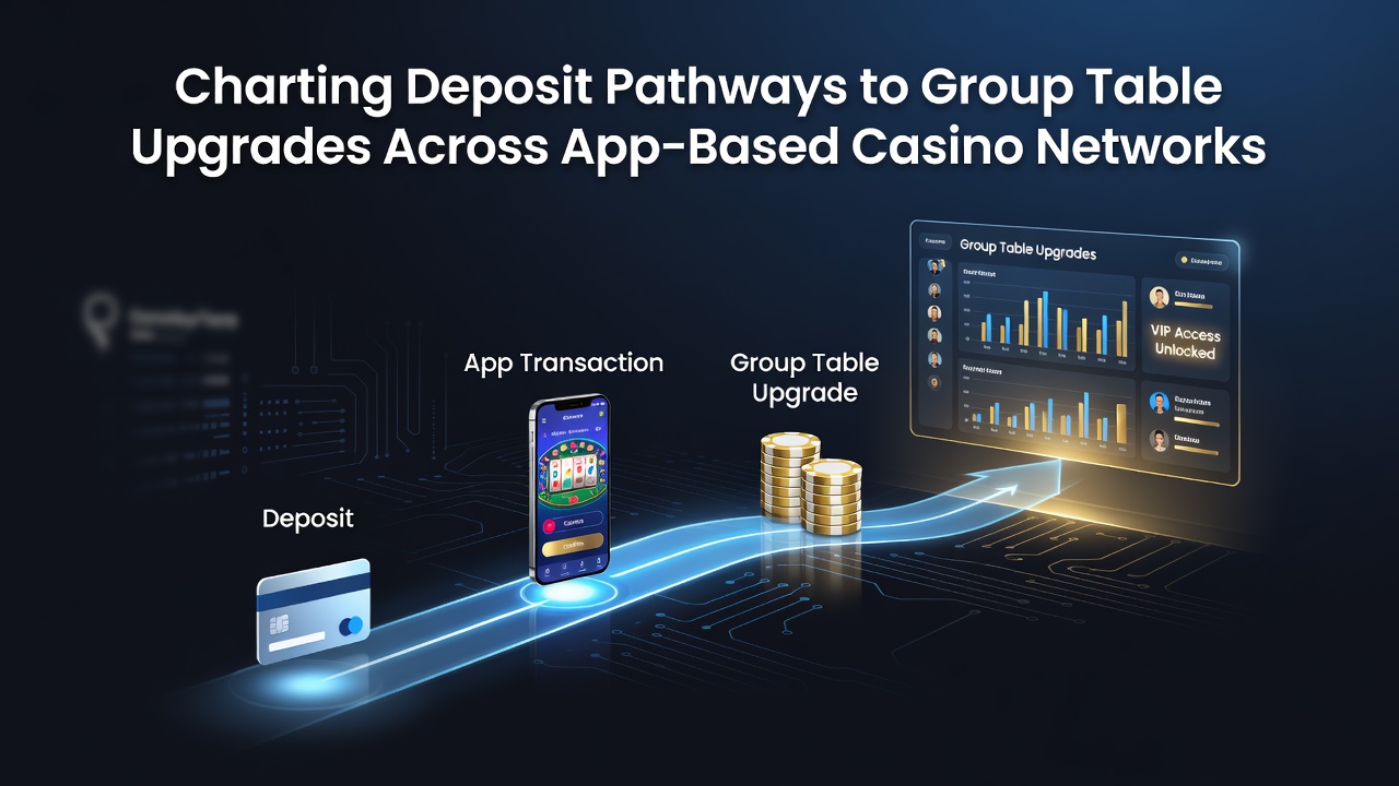Visualisierung von Einzahlungssequenzen und Gruppen-Tisch-Upgrades in mobilen Casino-Apps