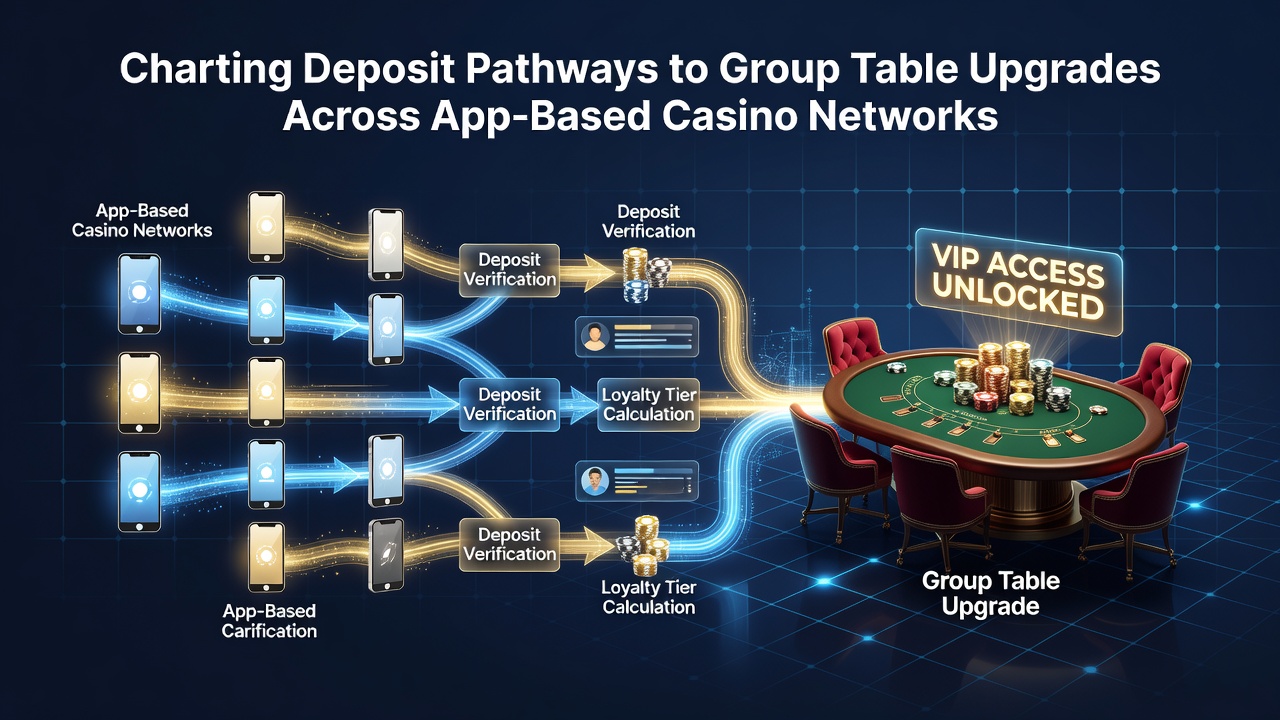 Darstellung von Transaktionspfaden und Gruppen-Tisch-Integration in Casino-Apps