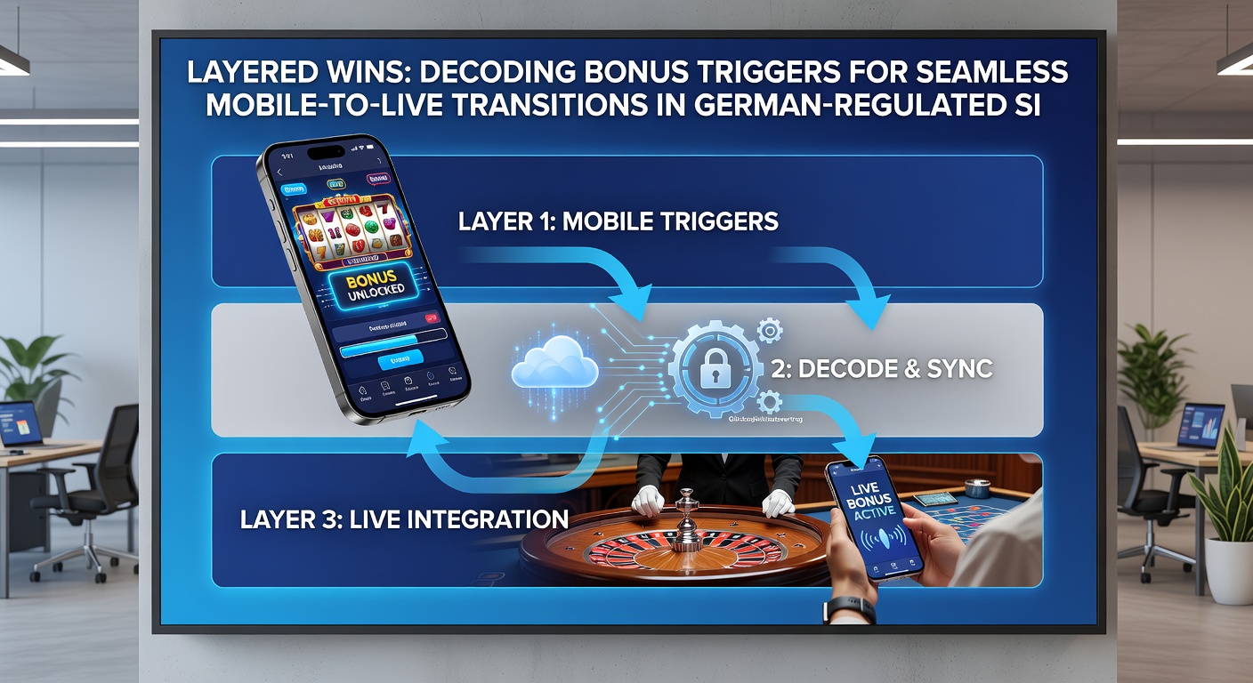 Detaillierte Infografik zu Bonus-Schichten und Trigger-Sequenzen in einem Mobile-to-Live-Szenario auf GGL-lizenzierten Sites