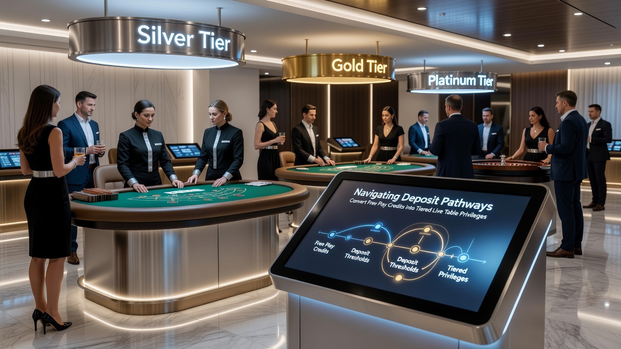 Tiered Live Table Privileges in Mobile Casinos