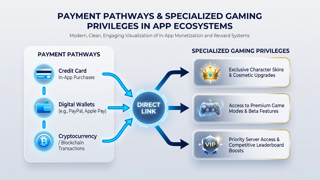 Integration von Zahlungspfaden mit VIP-Privilegien und Live-Gaming-Features
