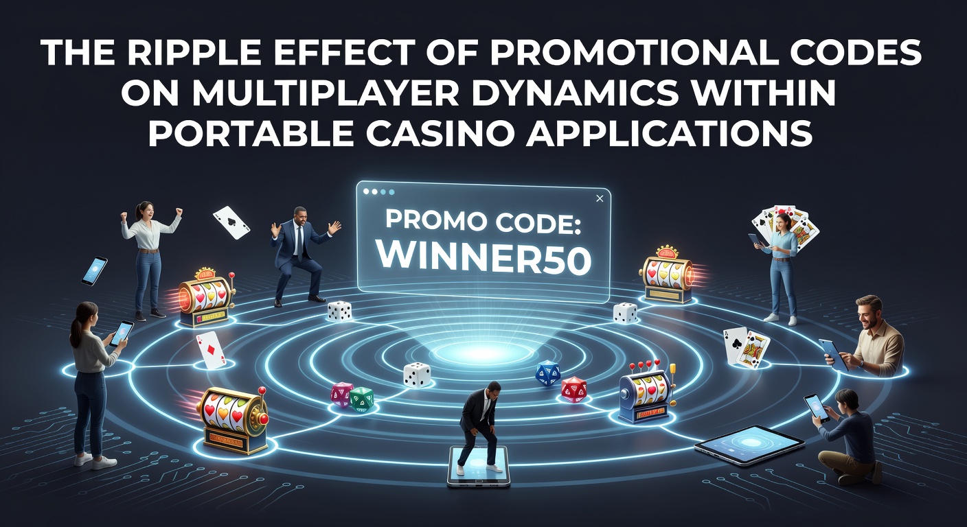 Illustration der Auswirkungen von Aktionscodes auf mobile Casino-Multiplayer-Szenarien