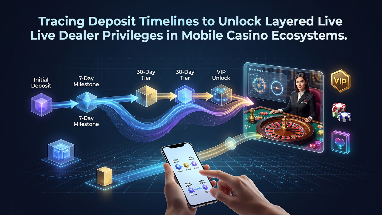 Darstellung von Einzahlungssequenzen in mobilen Casino-Apps mit Live-Dealer-Integration