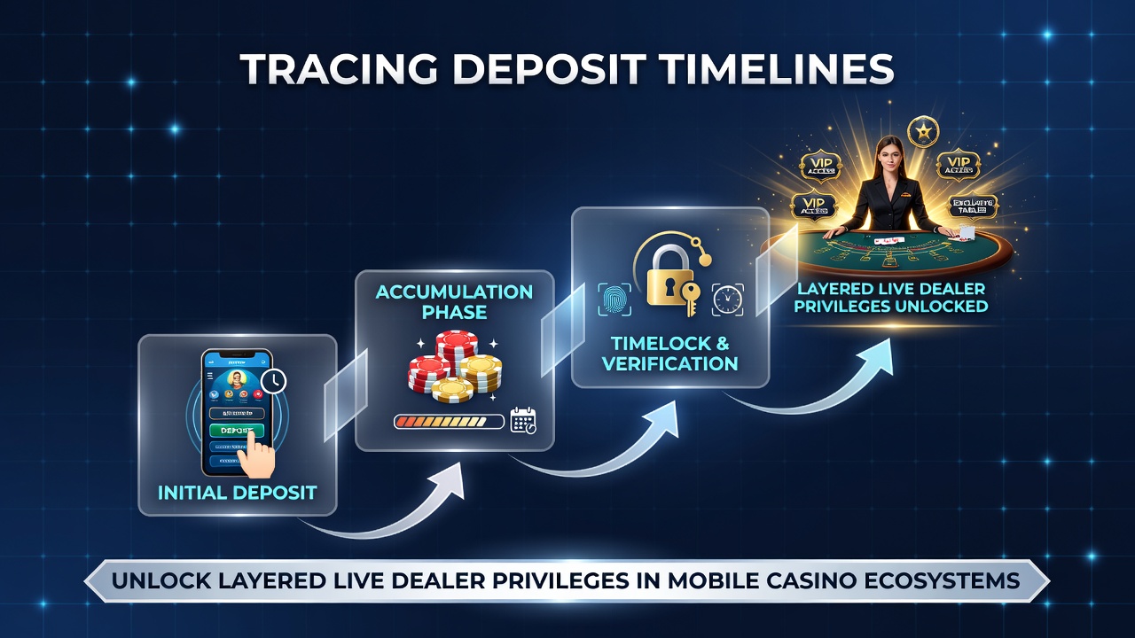 Visualisierung von gestaffelten VIP-Privilegien durch Einzahlungs-Timelines in mobilen Casino-Umgebungen